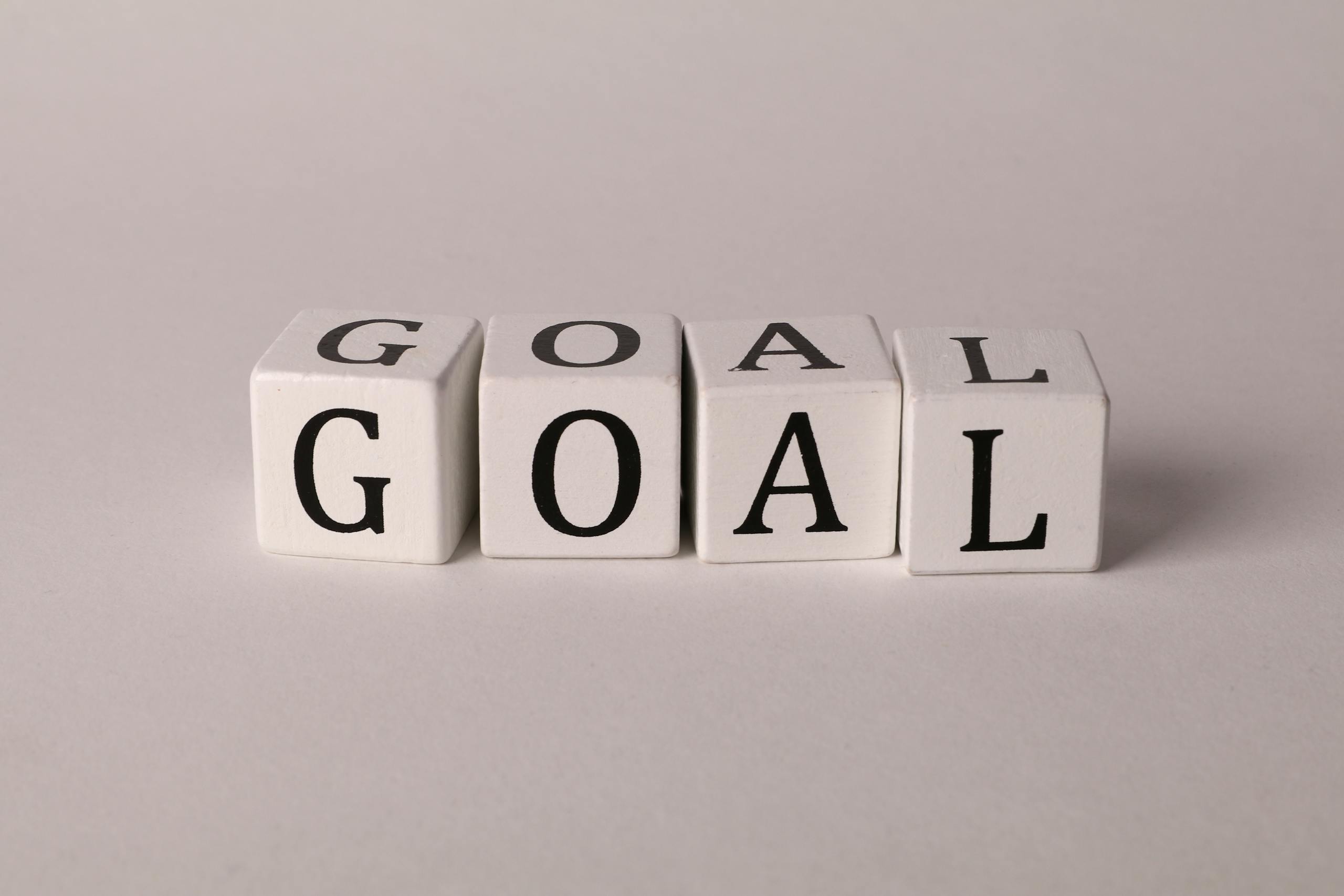 Budgeting goals visual to represent financial planning and progress