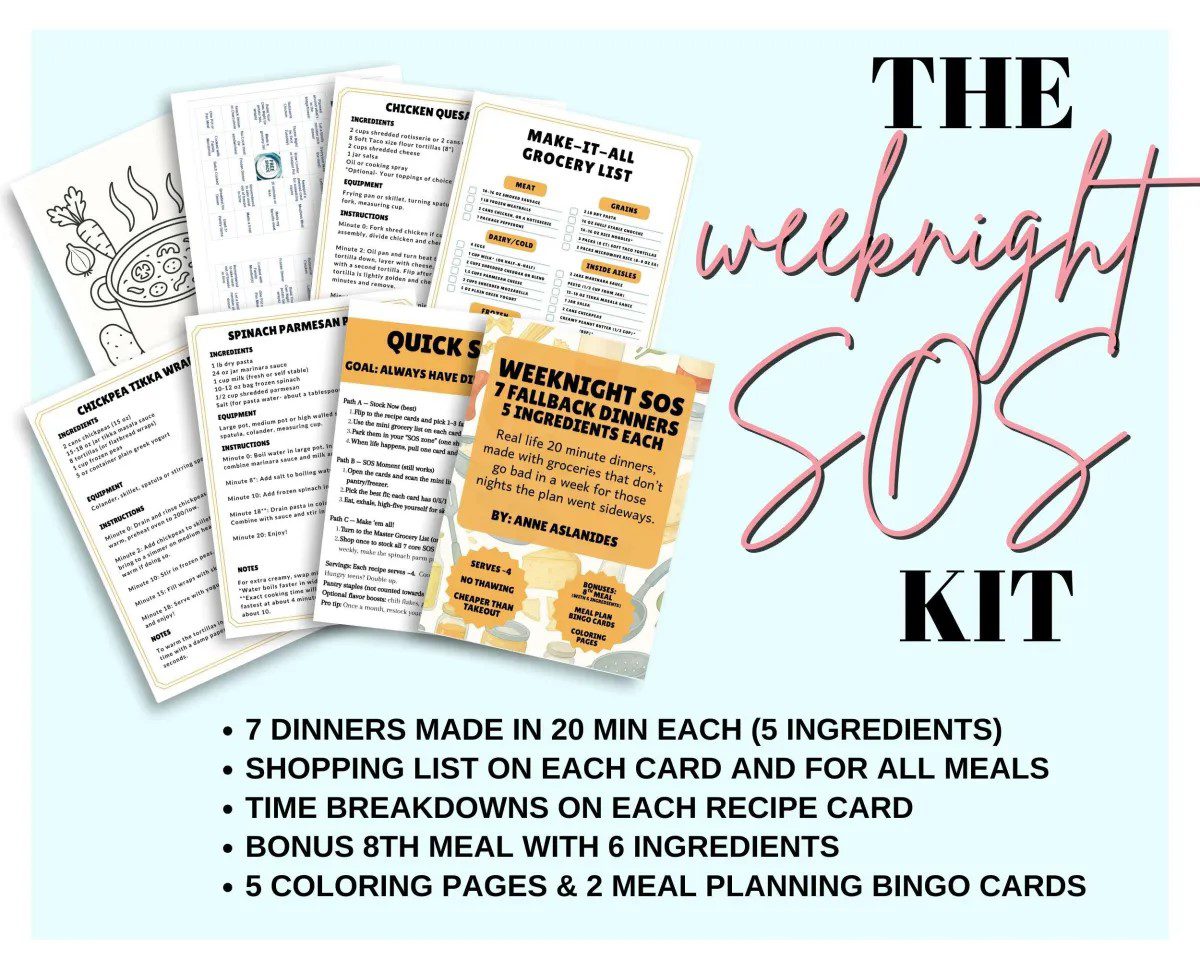 Weeknight Dinner Sos Kit