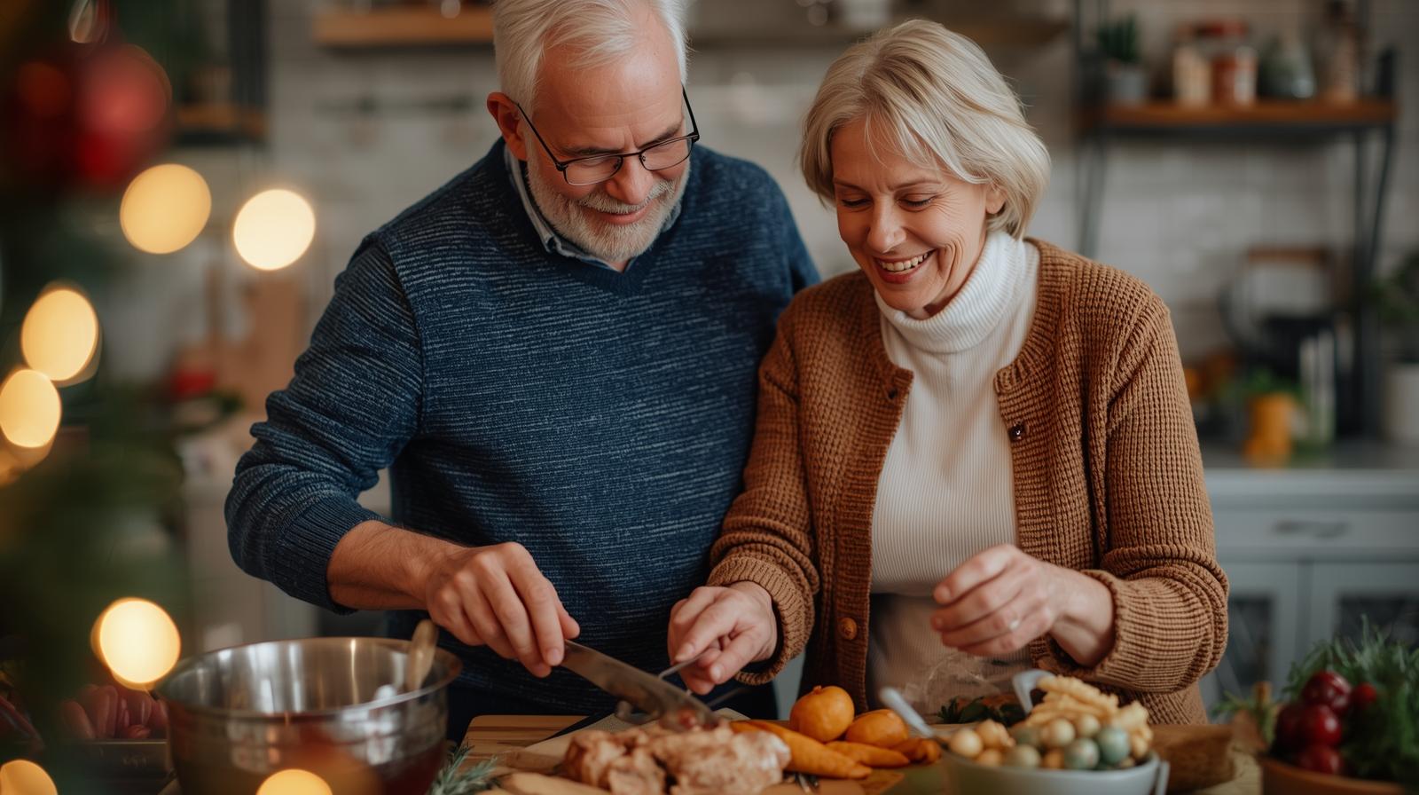 senior-man-and-woman-preparing-a-holiday-meal