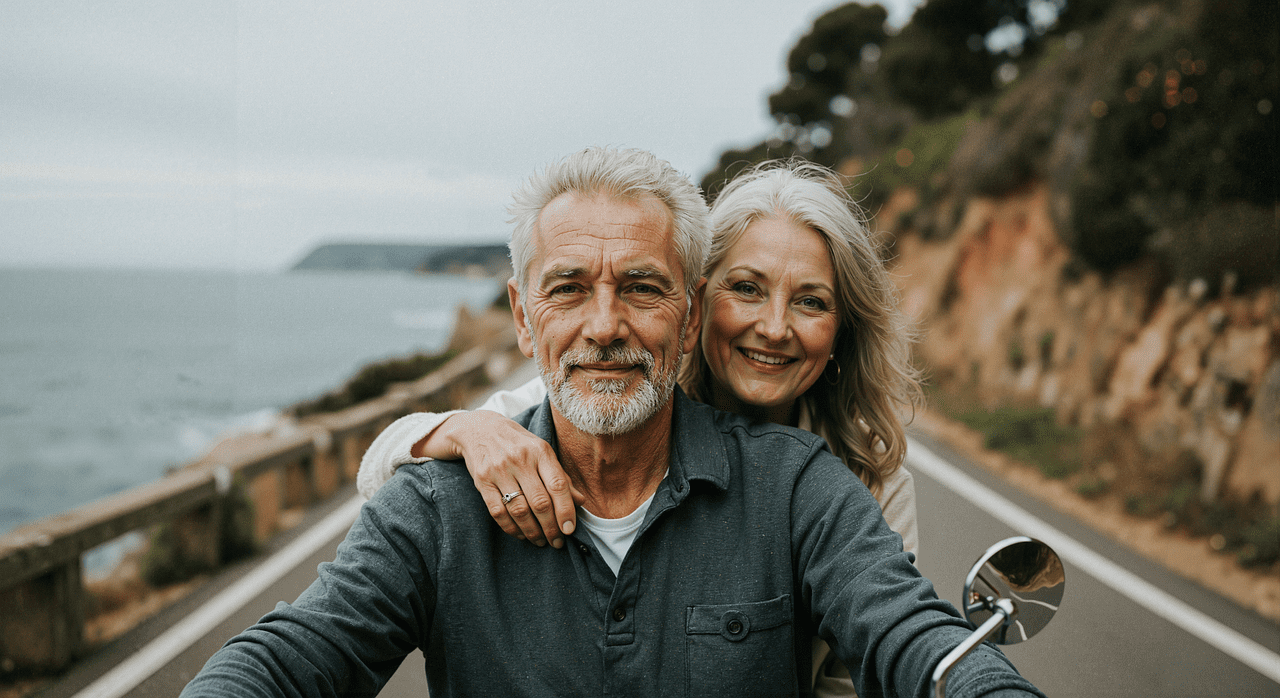 Thrifty Boomers – senior couple living a frugal, joyful lifestyle with money saving ideas for life after 60